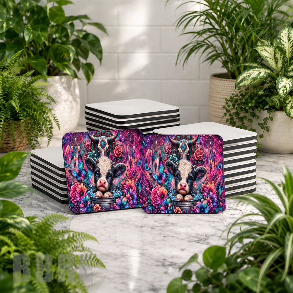 Dreamy Cow Mockup Image