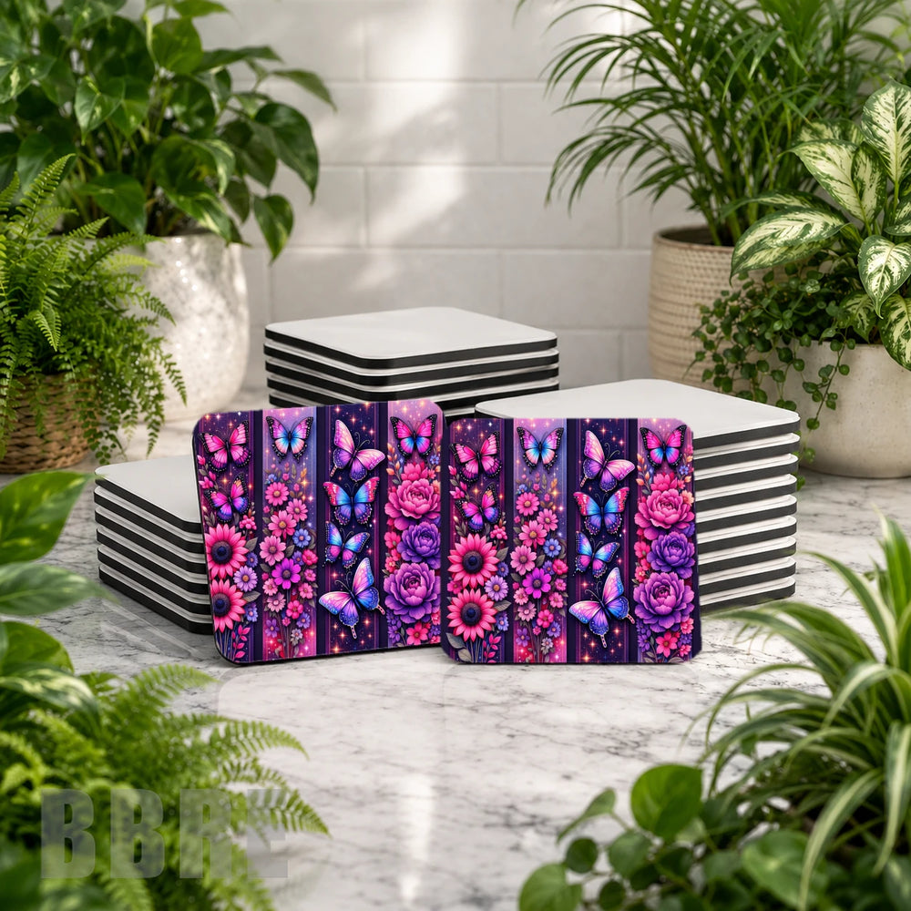 Floral Butterfly 2 Mockup Image