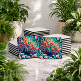 Peacock Paradise 3 Mockup Image