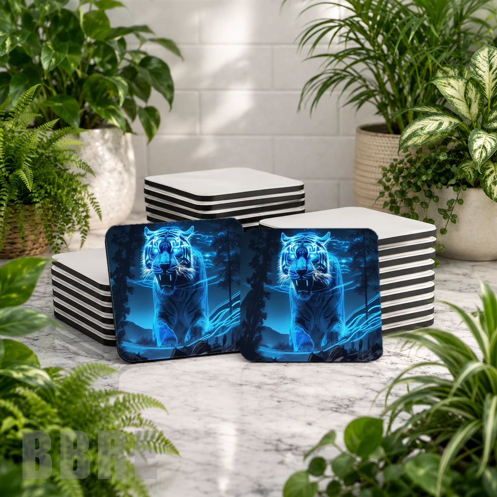 Neon Tiger Mockup Image