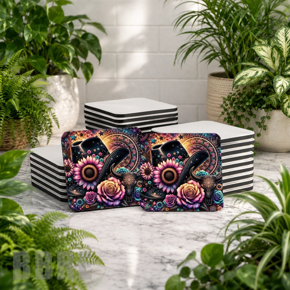 Floral Cowboy 2 Mockup Image