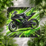 Green Motorcycle Main Image