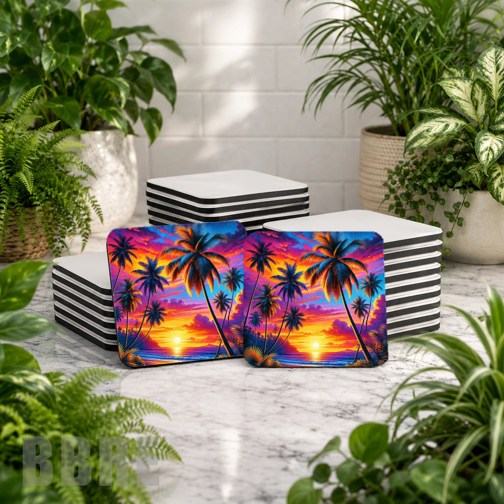 Tropical Sunset 3 Mockup Image