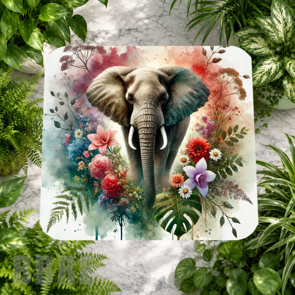 Floral Elephant Main Image