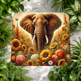 Elephant Floral 2 Main Image