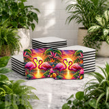 Flamingo Sunset Mockup Image