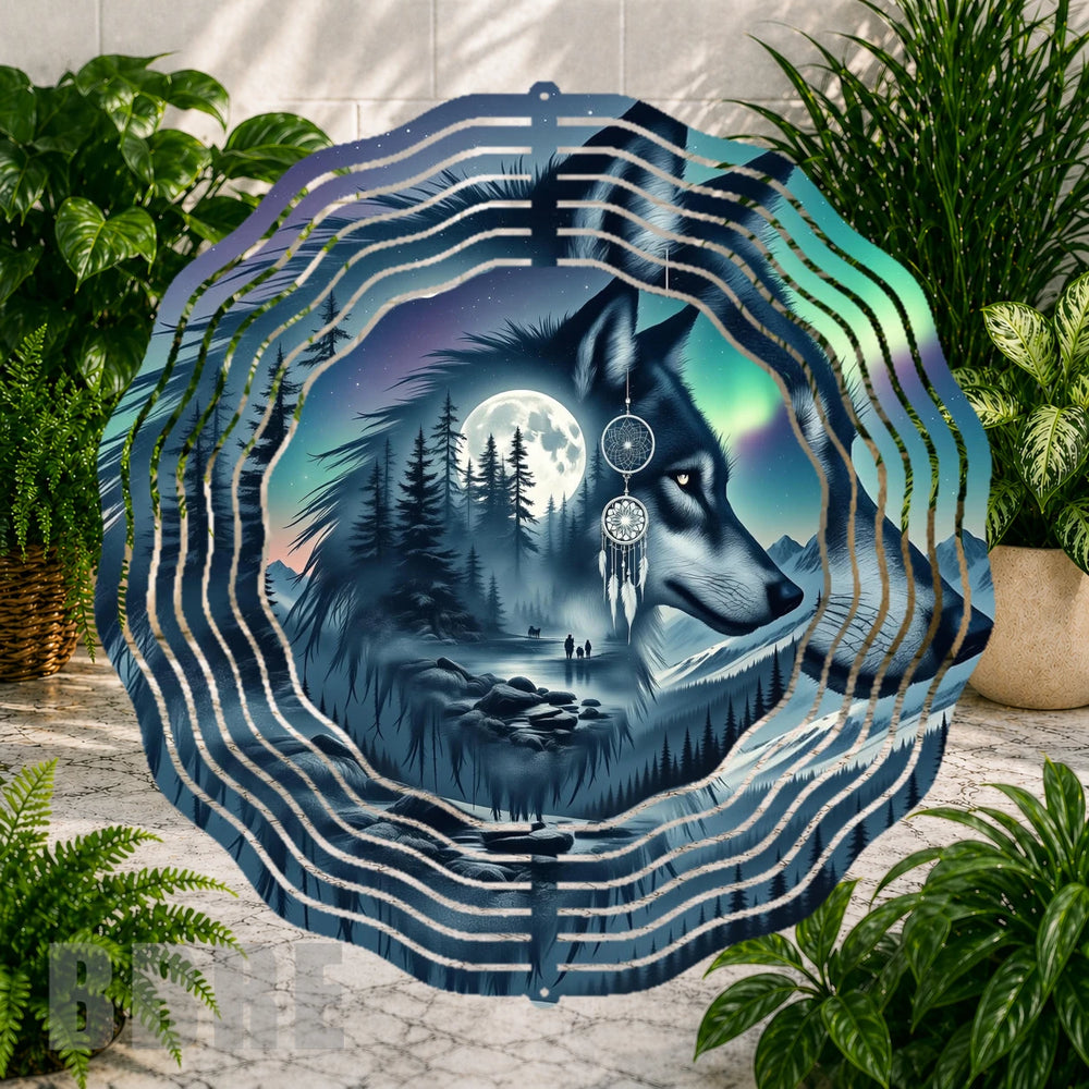 Wolf Dreamcatcher Mockup