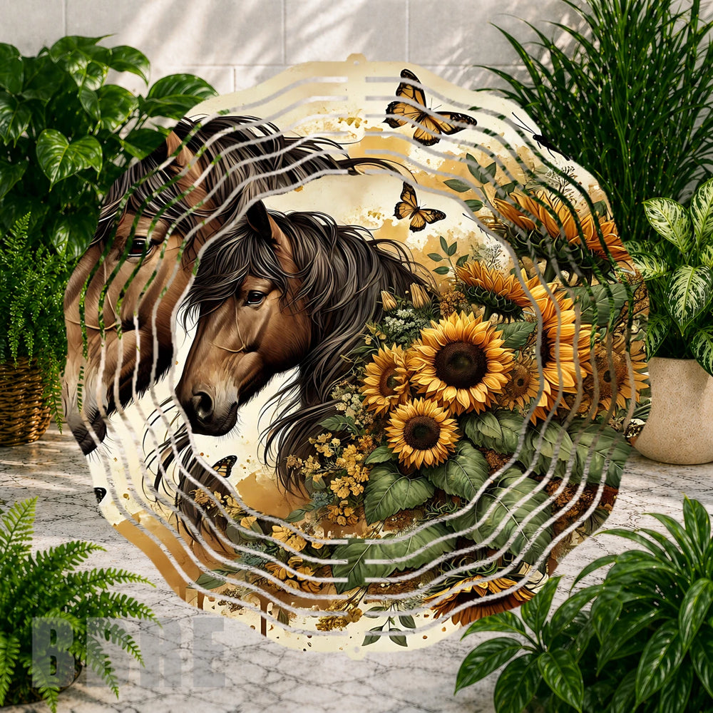 Sunflower Horses 2 Mockup