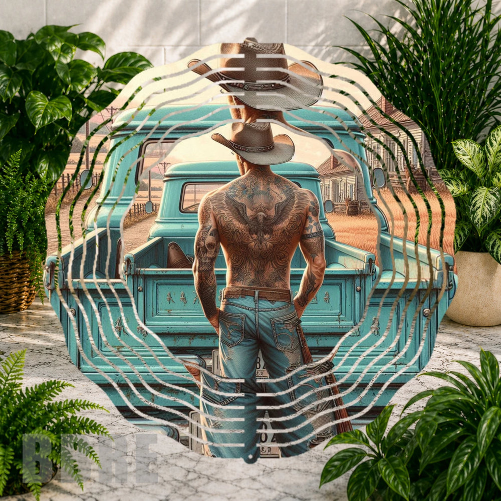 Cowboy Sunset Mockup