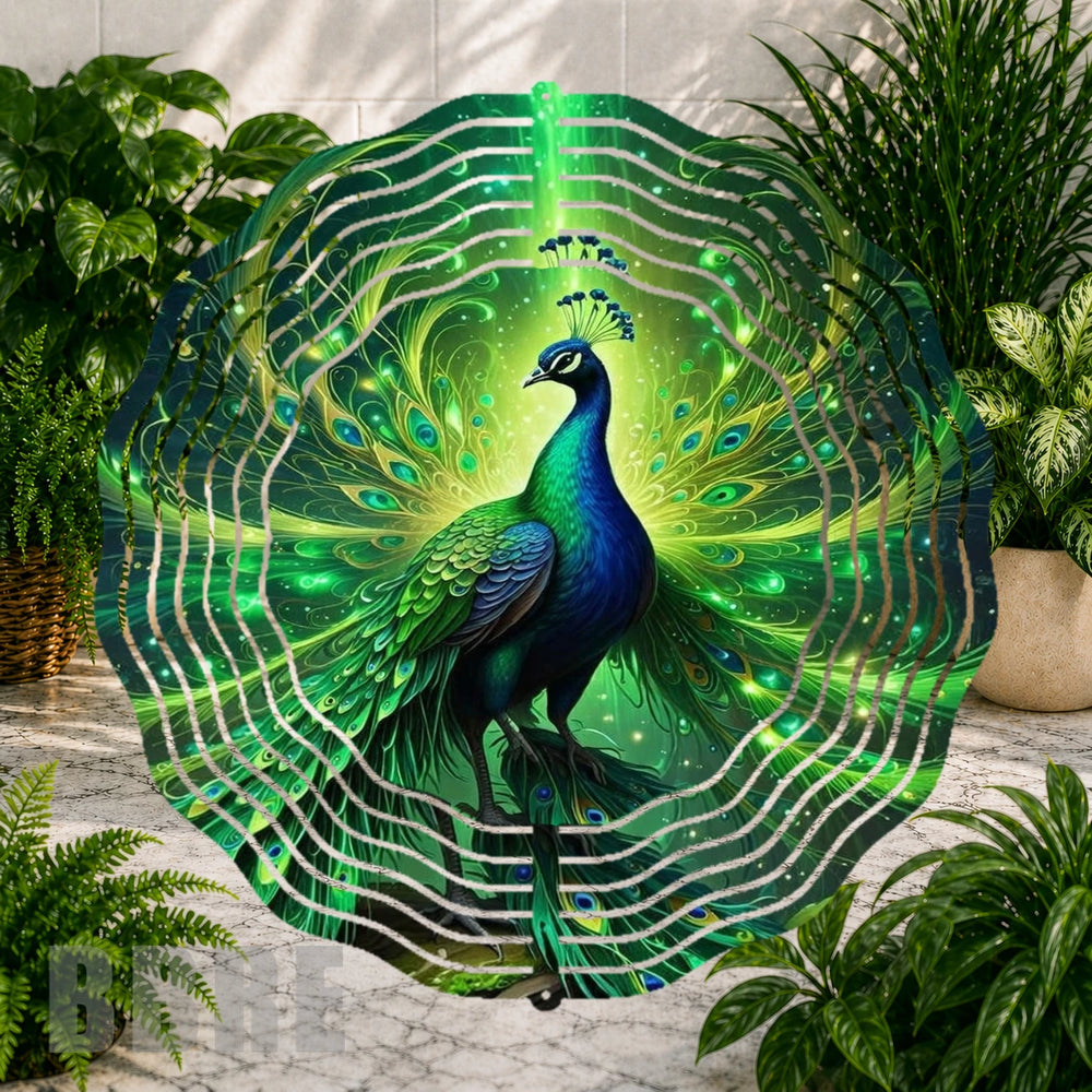 Peacock Elegance Mockup