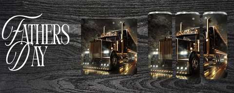 Truck 20 OZ Sublimation Print