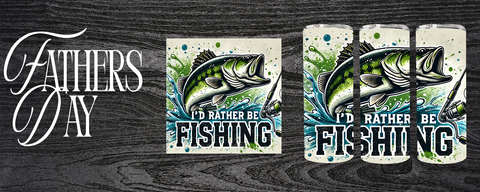 Fishing 20 OZ Sublimation Print