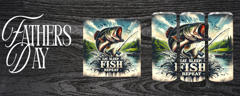Fishing 20 OZ Sublimation Print