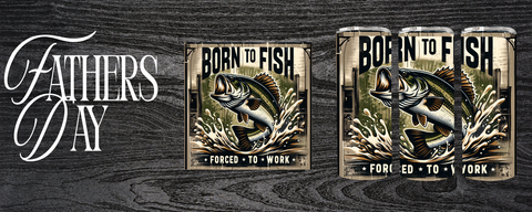 Fishing 20 OZ Sublimation Print