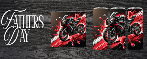 Motorcycle 20 OZ Sublimation Print