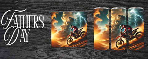 Motorcycle 20 OZ Sublimation Print