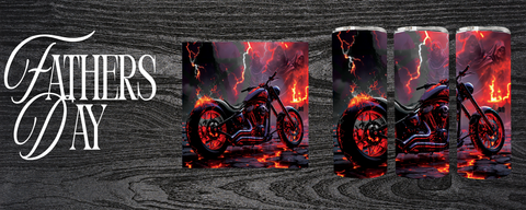 Motorcycle 20 OZ Sublimation Print