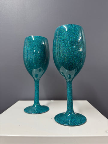 Waffle 1 - Blue Glitter Glasses