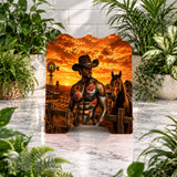 Sunset Cowboy IPad Transfer