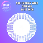 Sublimation Wind Spinner