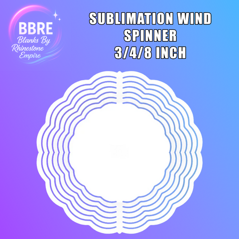 Sublimation Wind Spinner