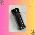 black glitter