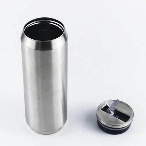 Cola Can 17 Oz Stainless Steel, Double Walled