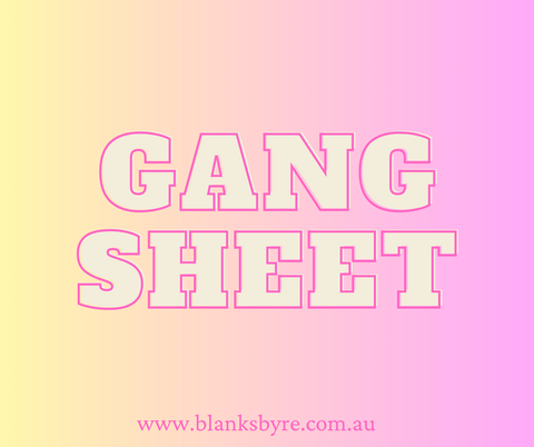 gang sheet