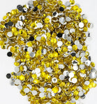 Citrine Resin Rhinestones 4 sizes