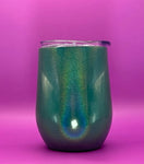 Shimmer Green Wine Tumbler